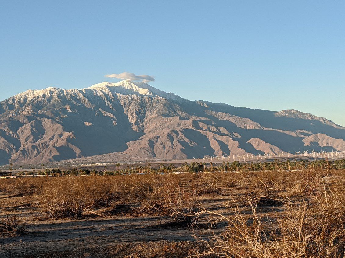 San Jacinto Mountain view